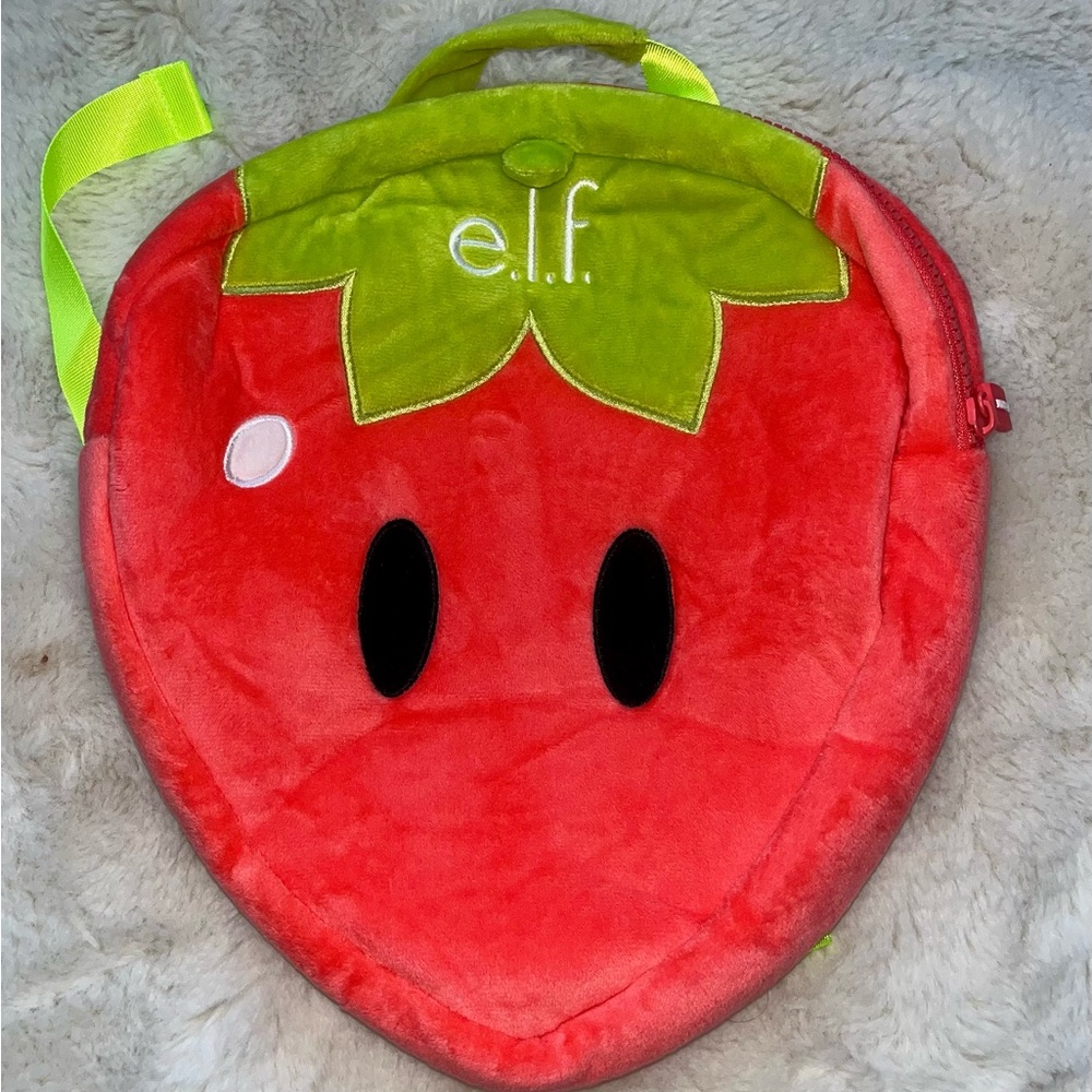 Elf x LoserFruit Berry Hot Drop Strawberry Plush Backpack